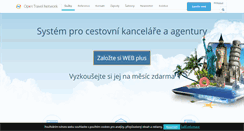 Desktop Screenshot of opentravel.cz