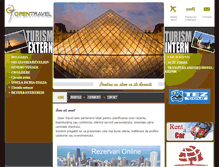 Tablet Screenshot of opentravel.ro