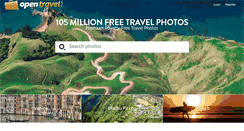 Desktop Screenshot of opentravel.com