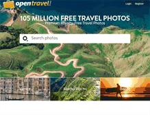 Tablet Screenshot of opentravel.com